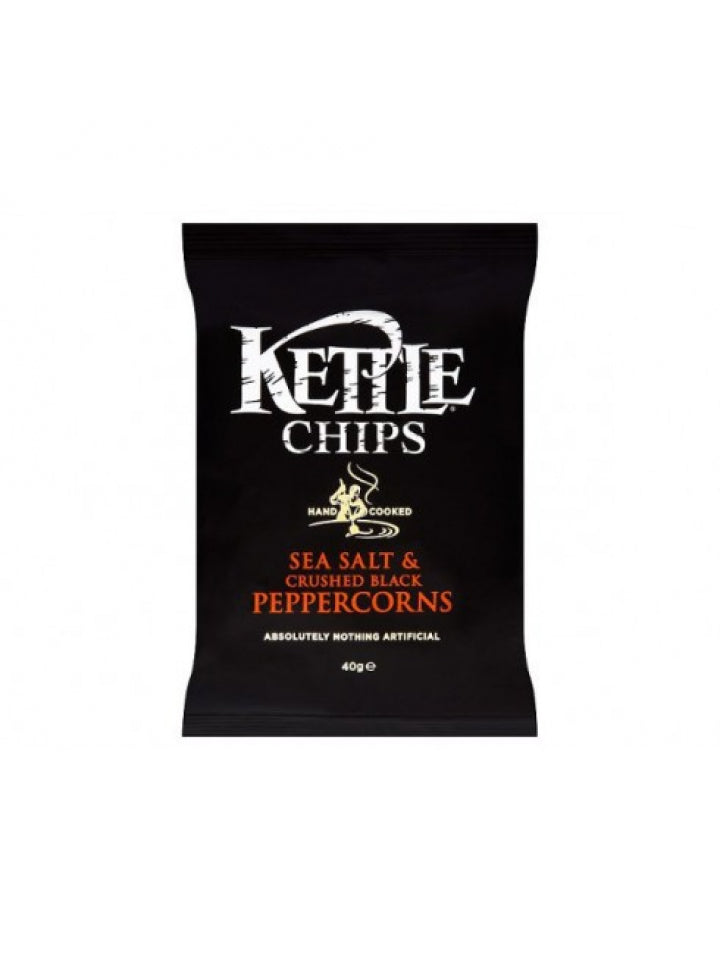Kettle tengeri sós, feketeborsos burgonyachips 40 gr