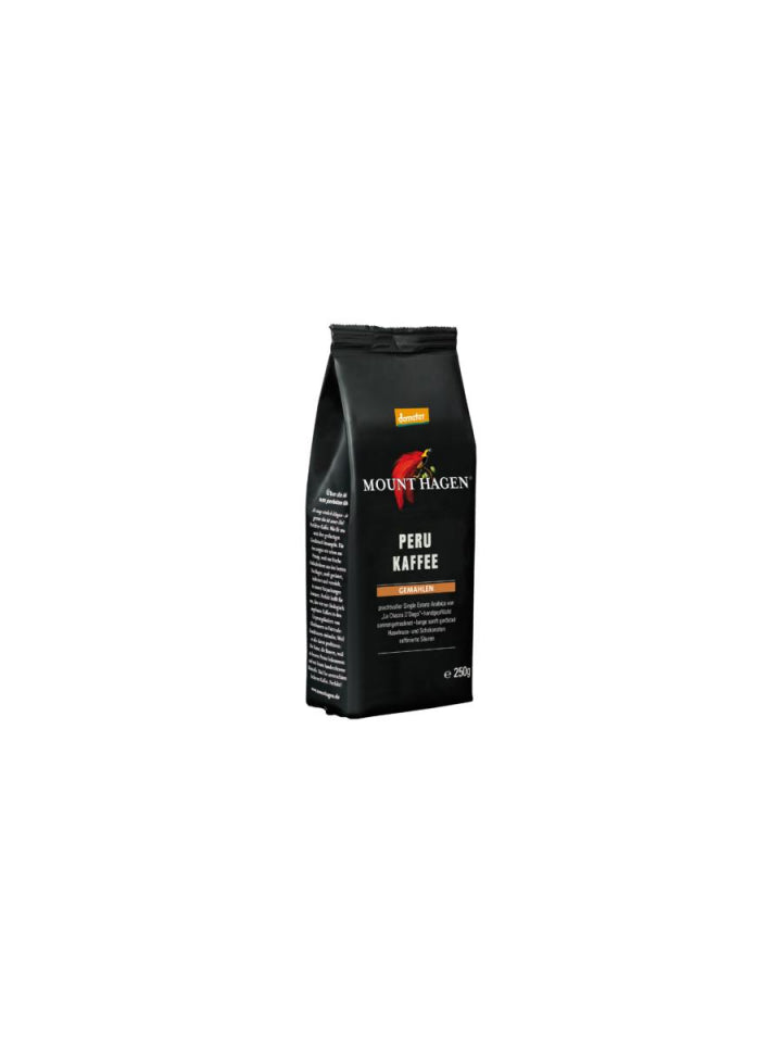 Mount Hagen BIO Perui kávé, őrölt - Demeter 250 gr